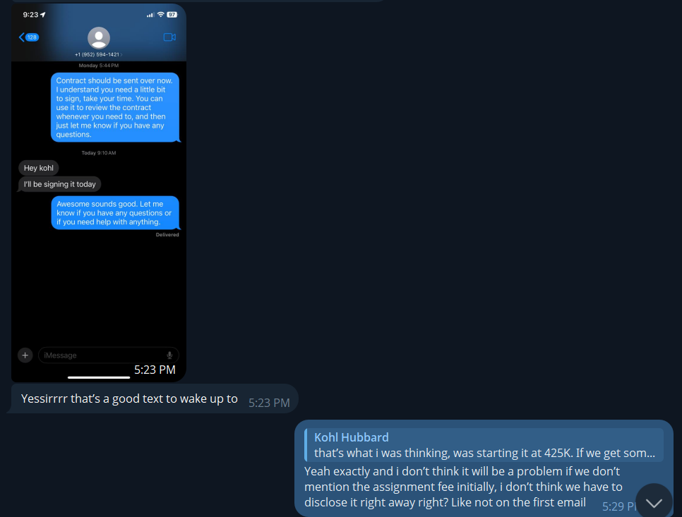 Customer testimonial