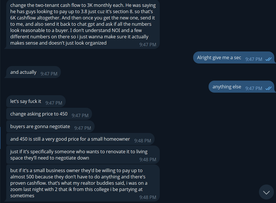 Customer testimonial