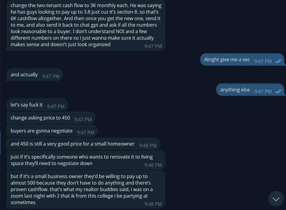 Customer testimonial